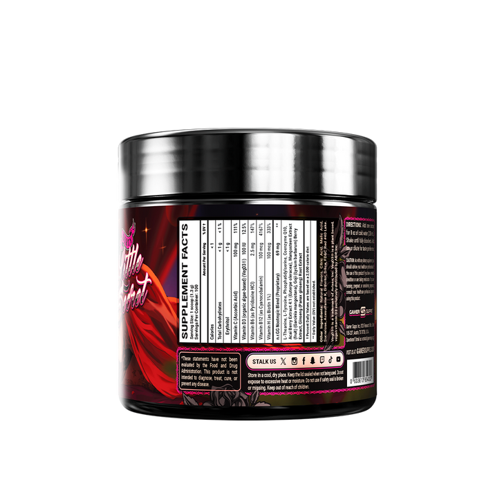 FeFe's Dirty Little Secret Caffeine Free - 100 Servings - Gamer Supps