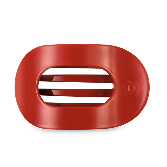 Flat Round Hair Clip | Red Carpet Ready | Large