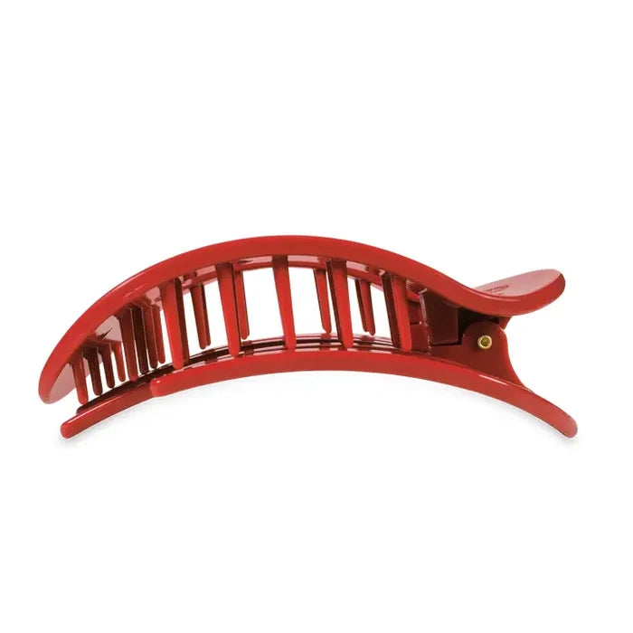 Flat Round Hair Clip | Red Carpet Ready | Large