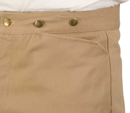 Foster Canvas Trousers - Tan