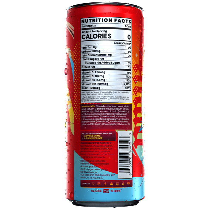PARTNER ORDERS Sugar Free Premium Energy - Variety Pack (12 Cans) - Gamer Supps