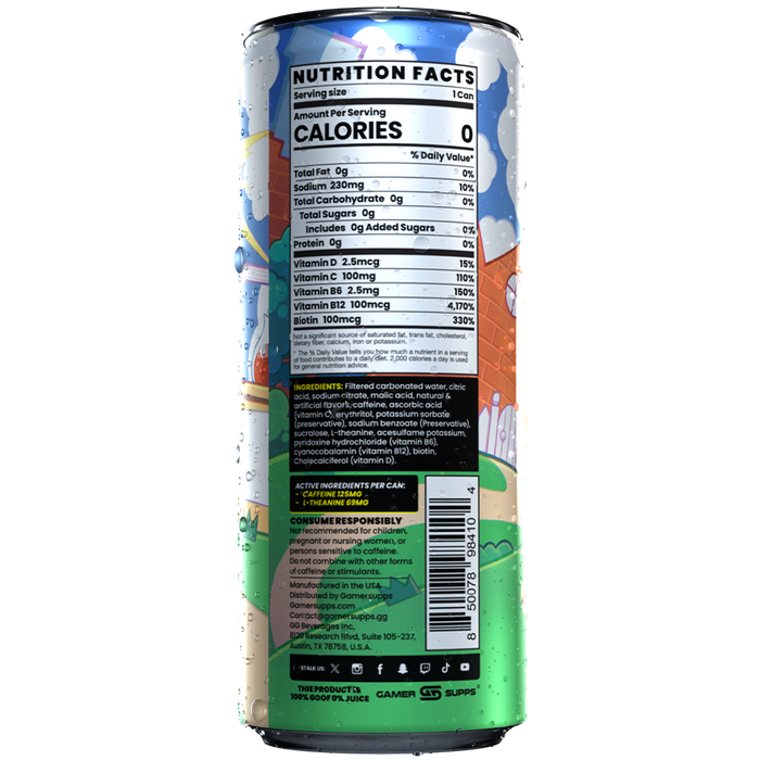 PARTNER ORDERS Sugar Free Premium Energy - Variety Pack (12 Cans) - Gamer Supps