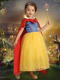 Girls Deluxe Snow White Inspired Costume Dress Mia Belle Girls