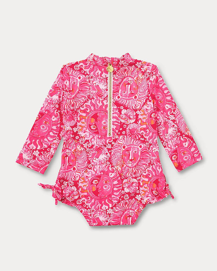 Lilly Pulitzer - Girls Idella Infant Swimsuit Upf 50 Plus - Paradise Punch Jims Stuff