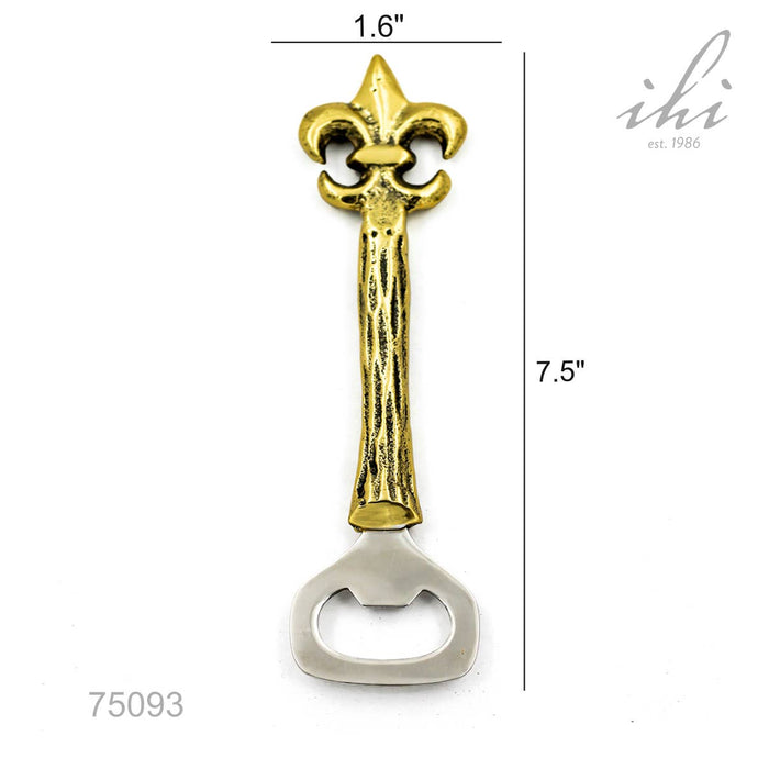 Golden Fleur de Lis Bottle Opener