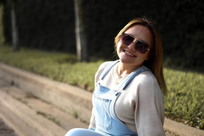 Hair Friendly Aviator Sunglasses - Dallas