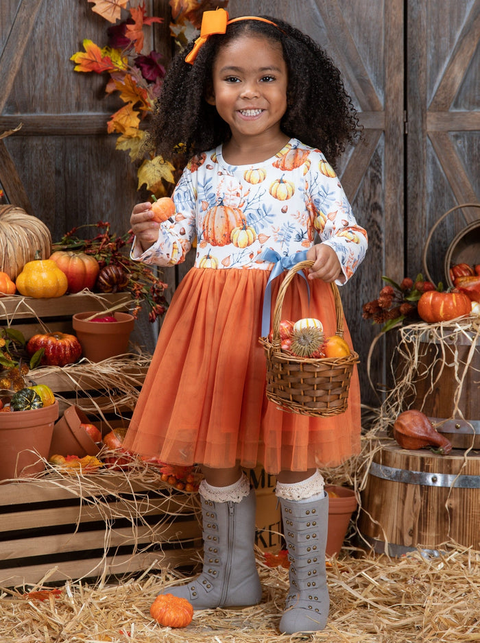 Happy Harvest Tutu Dress - Mia Belle Girls