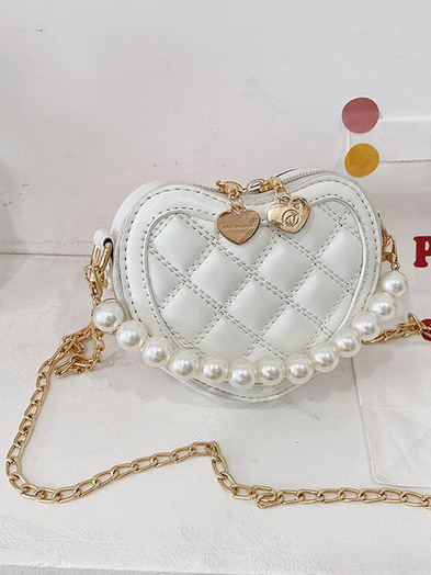 Heart of Pearl Crossbody Handbag Mia Belle Girls