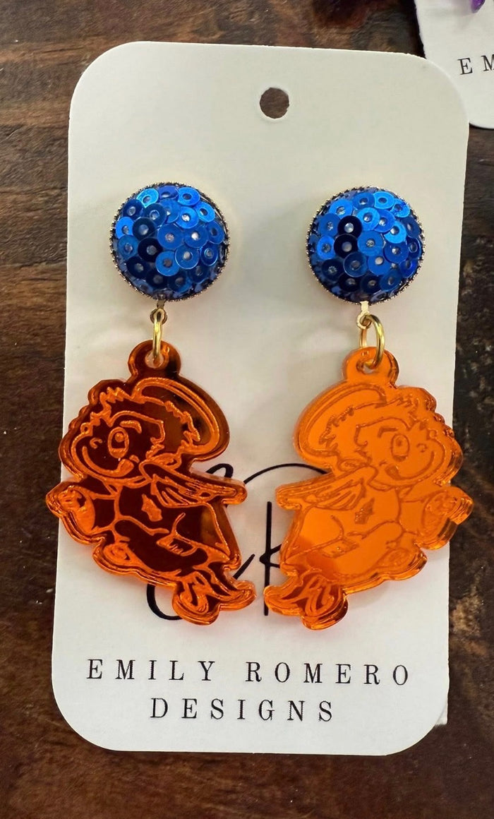 High School Spirit Earrings