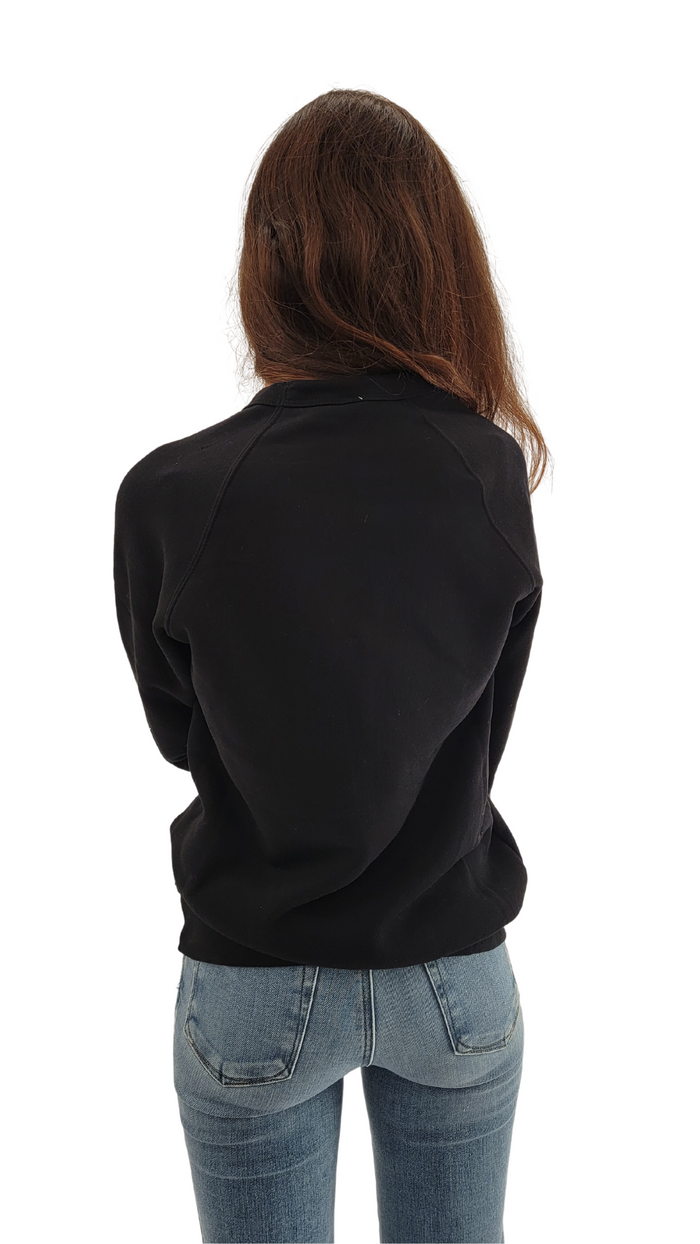 and Howdy Sweatshirt Black Back View