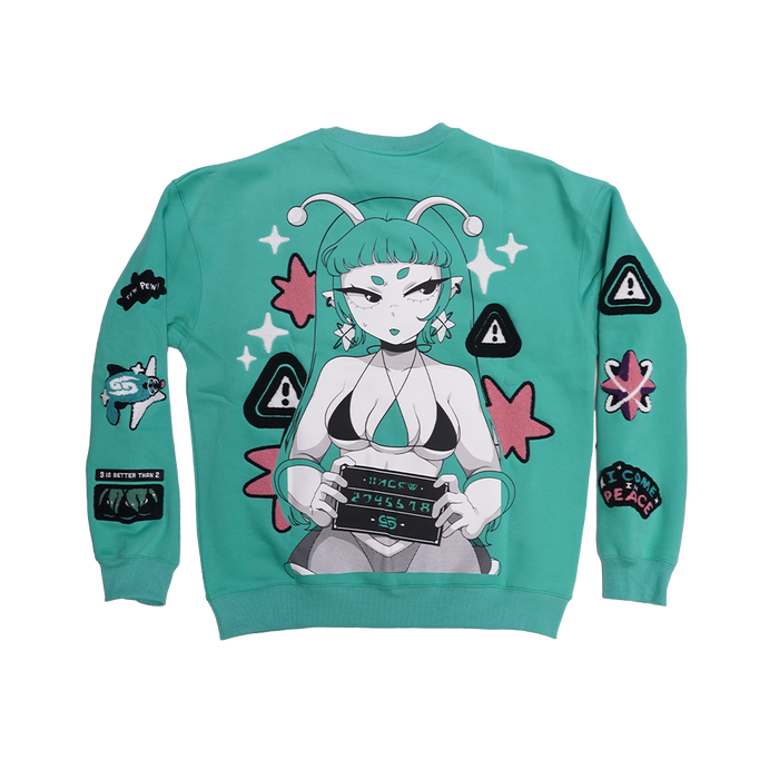"I Come in Peace" Crewneck - Gamer Supps