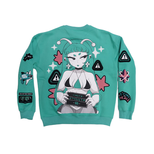 "I Come in Peace" Crewneck - Gamer Supps