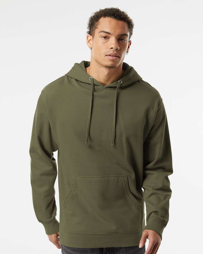Independent Trading SS4500 Midweight Hoodie - Army