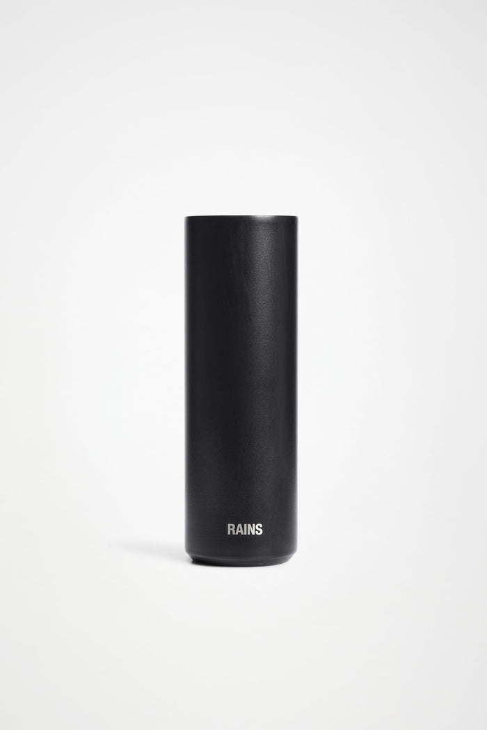 RAINS Insulated Flask 500ml Black Bottles