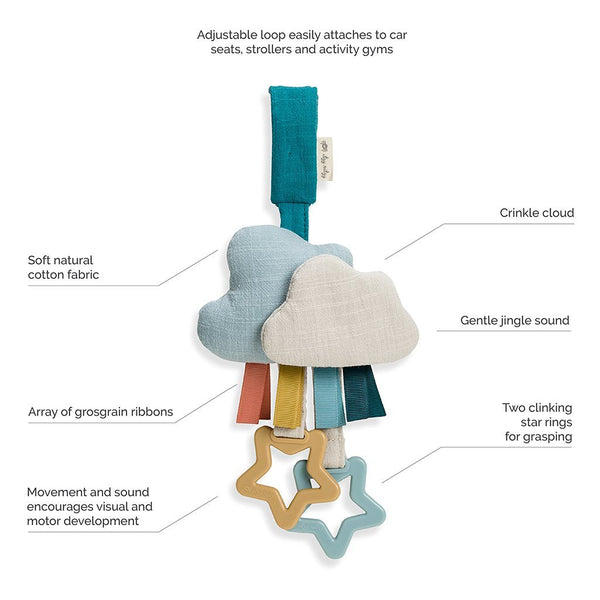 Itzy Ritzy Bitzy Bespoke Jingle Attachable Travel Toy