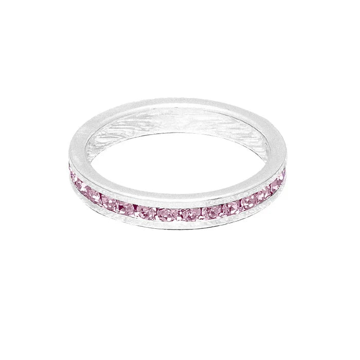 June (Alexandrite) White Gold Ring | Size 10