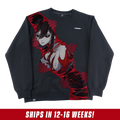 Layna Lazar: Crimson Bloom Crewneck - Gamer Supps