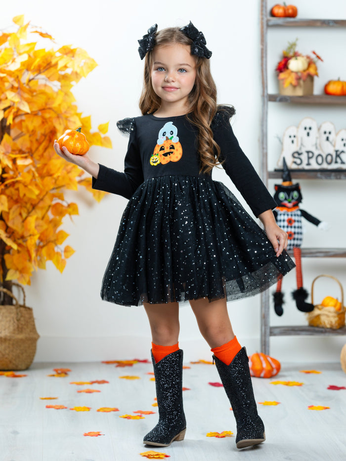 Lift Your Spirits Glitter Tutu Dress Mia Belle Girls