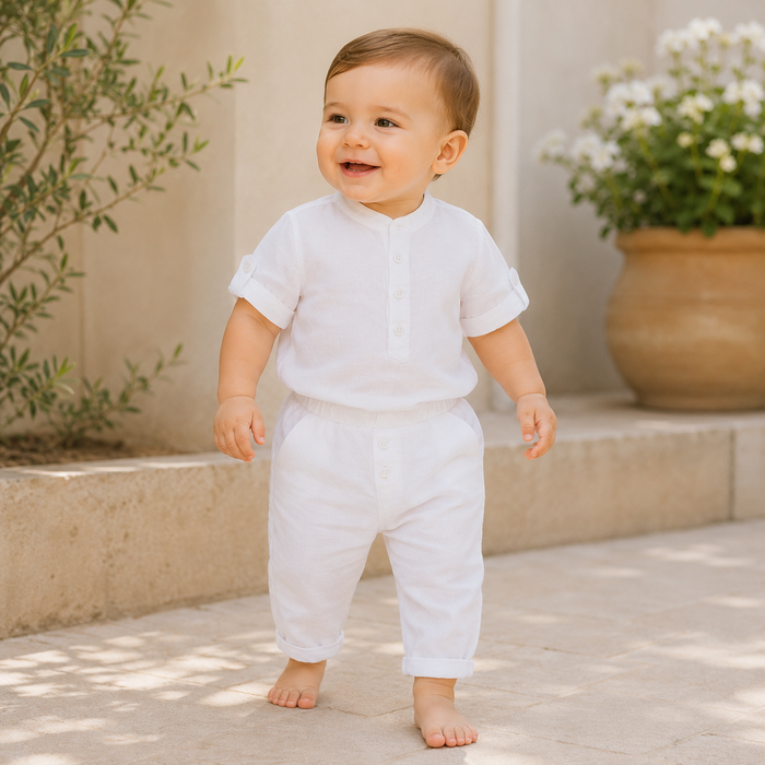 Linen Tunic White