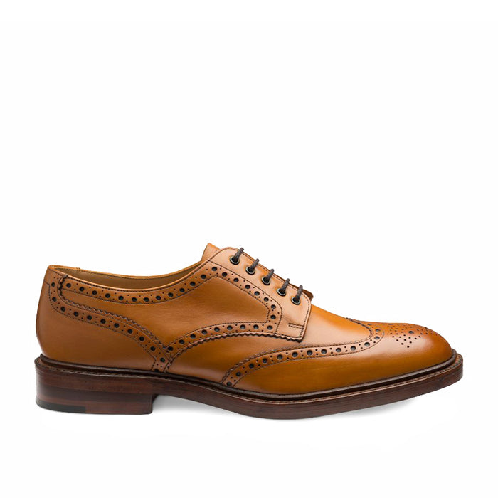 Loake - Chester T2 Brogues in Tan - Nigel Clare