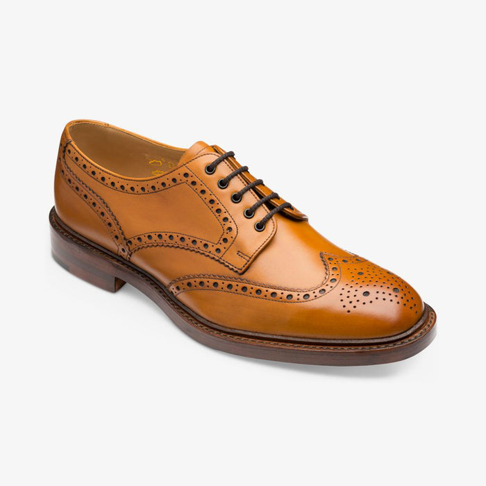 Loake - Chester T2 Brogues in Tan - Nigel Clare