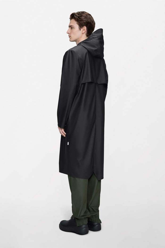 RAINS Longer Jacket Black Jacket
