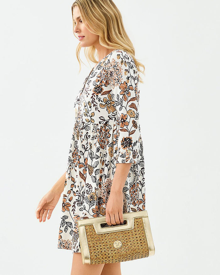 Lilly Pulitzer - Loran Swing Dress - Coconut Take Meowt