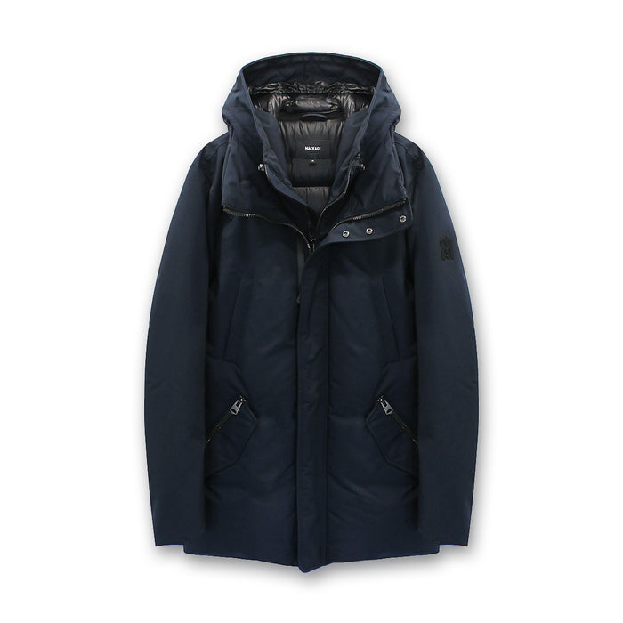 Mackage - Edward-NFR Hooded Jacket in Navy - Nigel Clare