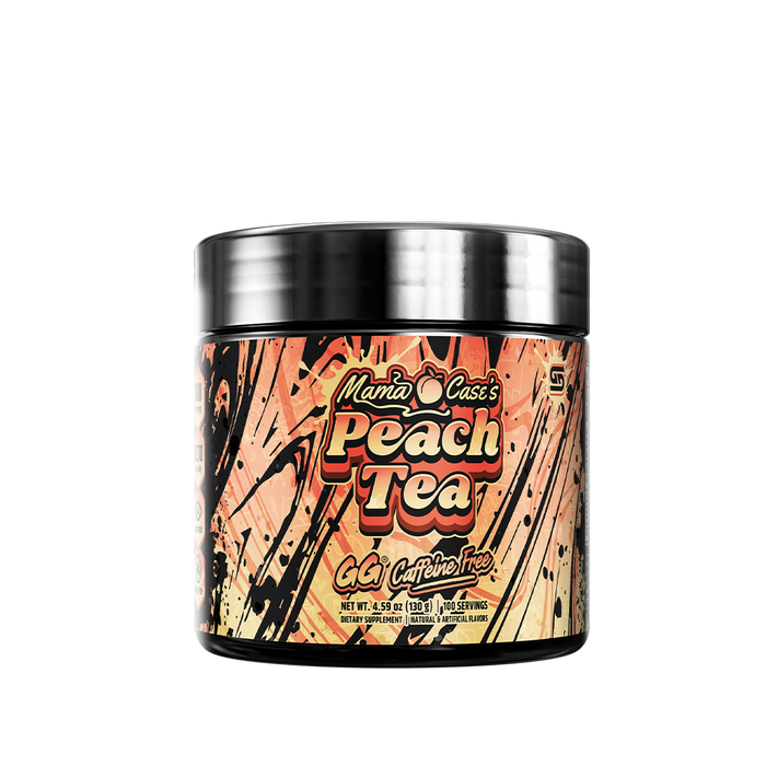 Mama Case's Peach Tea Caffeine Free - 100 Servings - Gamer Supps