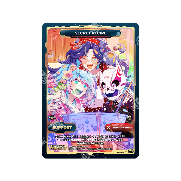MamaVale: "Secret Recipe" VCard Promo Card - Gamer Supps