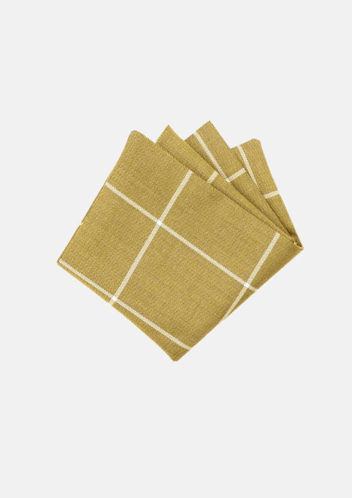 Matching Suit Fabric Pocket Square