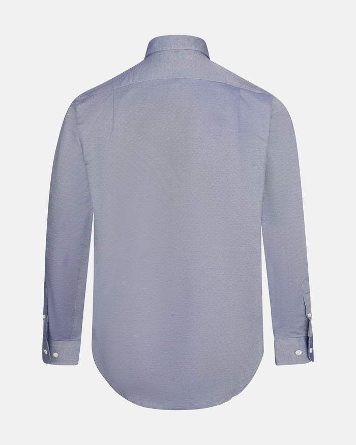 Matthew Cotton Button Down Shirt Navy