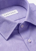 Mauve Egyptian Cotton Shirt - SARTORO