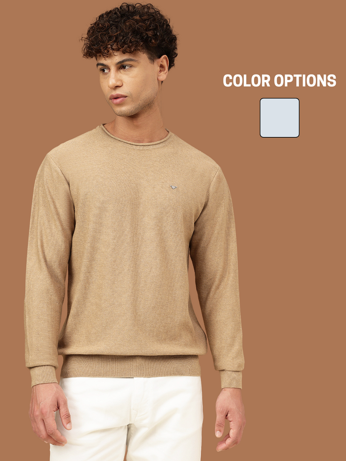 men-crew-neck-mã©lange-sweater-sw-0006-sky-melange