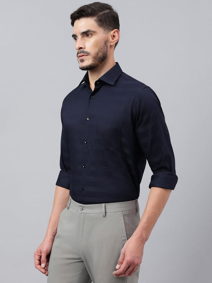 men-navy-standard-fit-stripped-club-wear-shirt-rlss24s-0099-navy