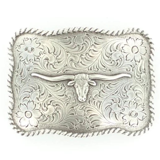 M&F Western Texas Longhorn Buckle