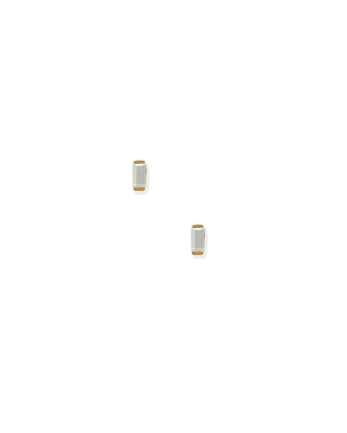 Micro Amber | Screwback Stud Earrings