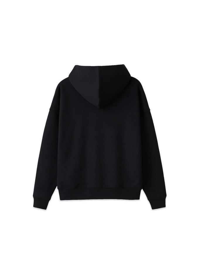 Éclectique midweight cotton hoodie back flat lay