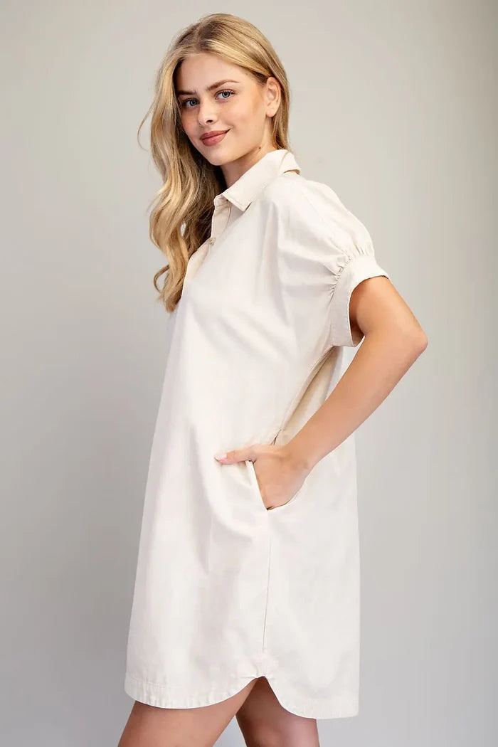Mini Shirt Dress