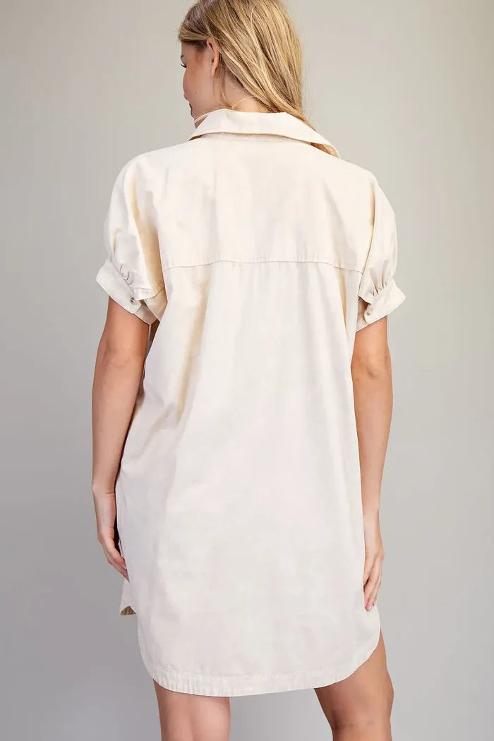 Mini Shirt Dress