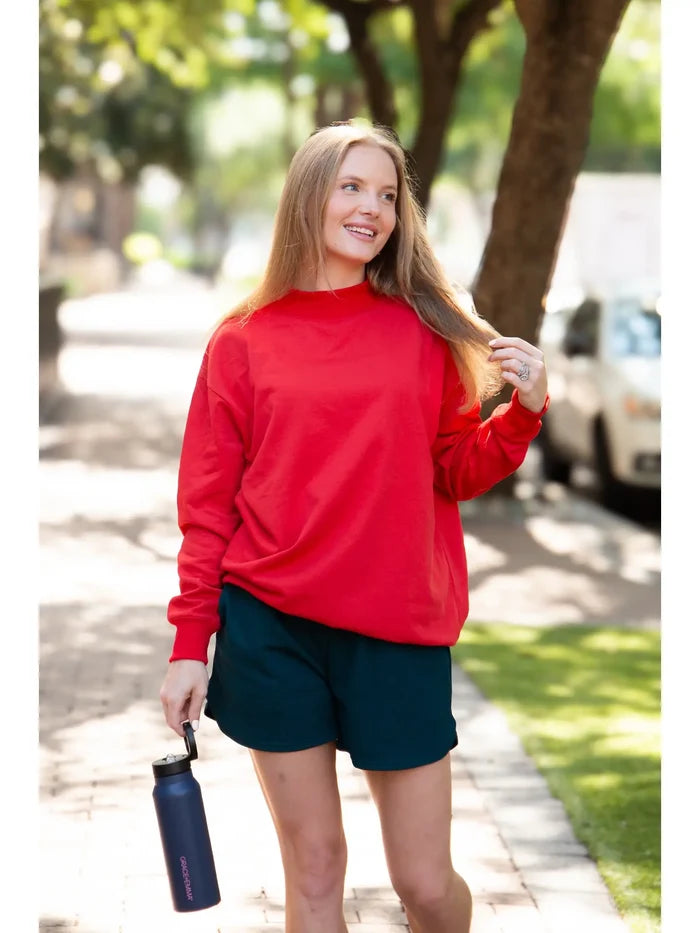 Mock Neck Sweatshirt | 4 Colors Available