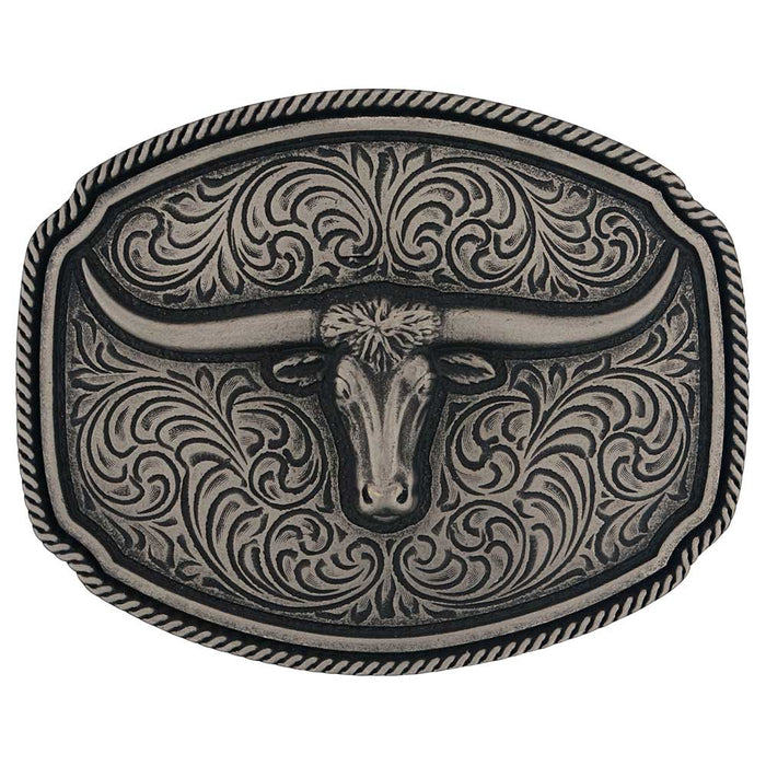 Montana Silversmiths Longhorn Soul Attitude Buckle