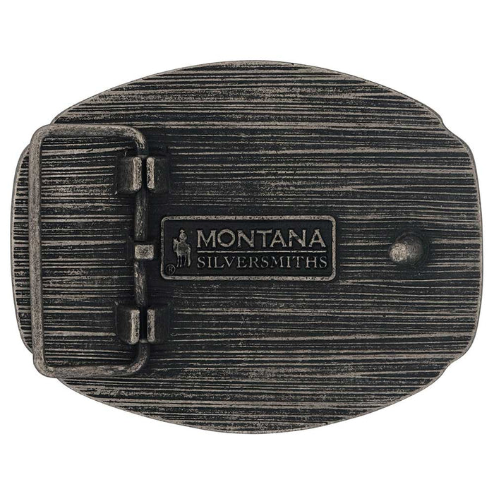 Montana Silversmiths Longhorn Soul Attitude Buckle