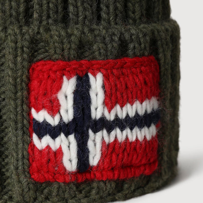 Napapijri - Semiury 4 Beanie in Green Depths - Nigel Clare