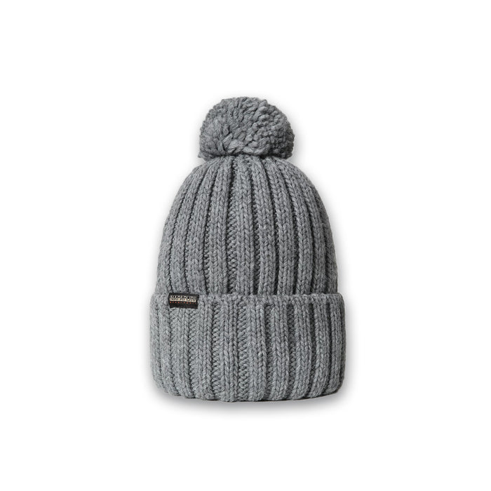 Napapijri - Semiury 4 Beanie in Med Grey - Nigel Clare