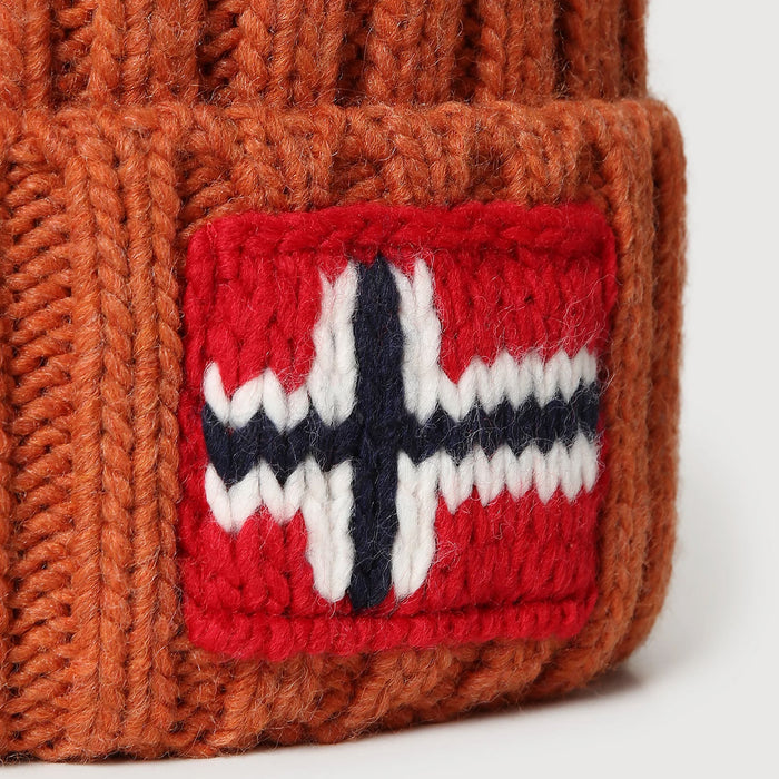 Napapijri - Semiury 4 Beanie in Orange Ginger - Nigel Clare