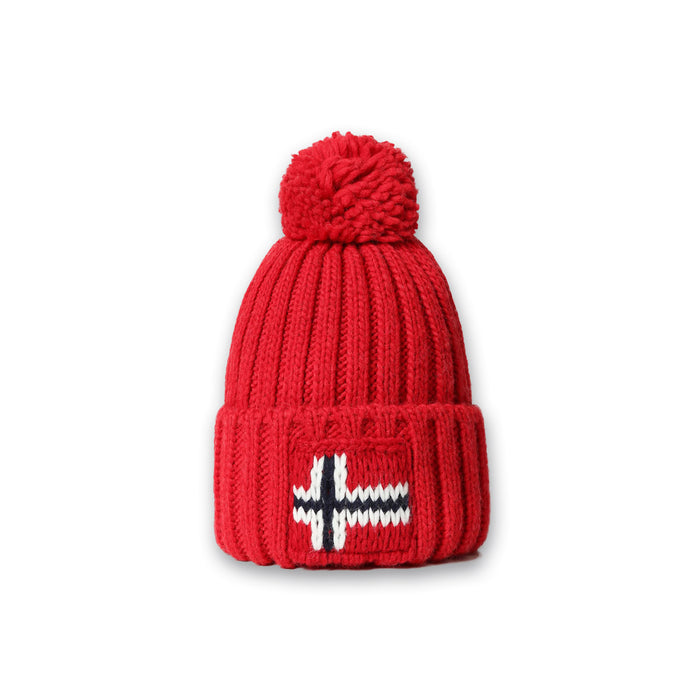 Napapijri - Semiury 4 Beanie in Red Tango - Nigel Clare