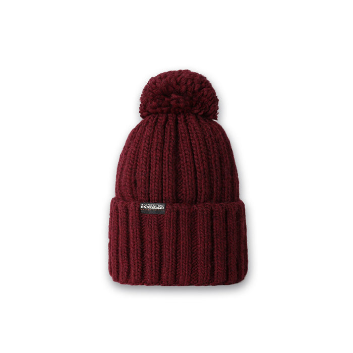 Napapijri - Semiury 4 Beanie in Wine - Nigel Clare