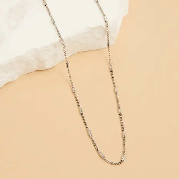 Narelle Bar Satellite Chain 20" Waterproof Necklace