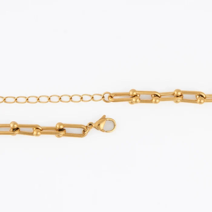 Narelle Chunky U-Link Chain 18" Waterproof Necklace